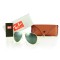 Ray Ban Aviator (каплі) сонцезахисні окуляри 8591 золоті з зеленоюлінзою . Photo 1