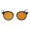 Ray Ban Metal (круглі) сонцезахисні окуляри 9337 чорні з золотоюлінзою . Photo 3