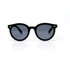 Дитячі сонцезахисні окуляри 10724 чорні з чорною лінзою 