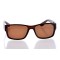 Женские сонцезащитные очки Классика 10311 коричневые с коричневой линзой . Photo 2
