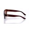Женские сонцезащитные очки Классика 10311 коричневые с коричневой линзой . Photo 3