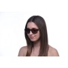 Жіночі сонцезахисні окуляри Класика 10311 коричневі з коричневою лінзою 