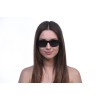 Женские сонцезащитные очки Классика 10312 чёрные с чёрной линзой 