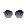Miu Miu сонцезащитные очки 12100 золотые с чёрной линзой 