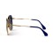 Miu Miu сонцезащитные очки 12100 золотые с чёрной линзой . Photo 3
