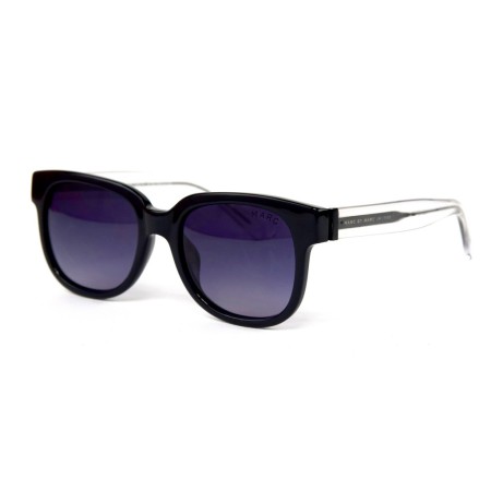 Marc Jacobs сонцезахисні окуляри 12180 чорні з чорною лінзою 