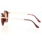 Женские сонцезащитные очки 8136 коричневые с коричневой линзой . Photo 3