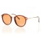 Женские сонцезащитные очки 8136 коричневые с коричневой линзой . Photo 1