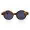 Женские сонцезащитные очки 10498 черные с коричневой линзой . Photo 2