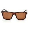 Чоловічі сонцезахисні окуляри 9181 коричневі з коричневою лінзою 