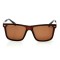 Чоловічі сонцезахисні окуляри 9181 коричневі з коричневою лінзою . Photo 2