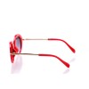 Дитячі сонцезахисні окуляри 10438 червоні з фіолетовою лінзою 