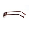 Женские сонцезащитные очки 10747 коричневые с коричневой линзой 