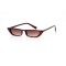 Женские сонцезащитные очки 10747 коричневые с коричневой линзой . Photo 1