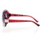 Женские сонцезащитные очки Классика 4412 красные с фиолетовой линзой . Photo 3