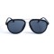 Жіночі сонцезахисні окуляри Краплі 12818 чорні з чорною лінзою . Photo 2