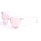 Имиджевые сонцезащитные очки 12718 розовые с розовой линзой . Photo 1