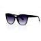Женские сонцезащитные очки 10751 чёрные с фиолетовой линзой . Photo 1