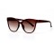 Женские сонцезащитные очки 10752 коричневые с коричневой линзой . Photo 1