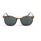 Женские сонцезащитные очки 12725 леопардовые с зелёной линзой . Photo 2