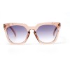 Жіночі сонцезахисні окуляри 10763 рожеві з фіолетовою лінзою 