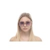 Женские сонцезащитные очки 10763 розовые с фиолетовой линзой 