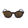 Жіночі сонцезахисні окуляри 12731 леопардові з коричневою лінзою 