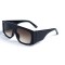 Жіночі сонцезахисні окуляри 12732 чорні з коричневою лінзою . Photo 1