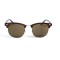 Жіночі сонцезахисні окуляри 12737 коричневі з коричневою лінзою . Photo 2