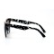 Жіночі сонцезахисні окуляри 10764 чорно-білі з коричневою лінзою . Photo 3