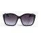 Женские сонцезащитные очки 12742 чёрные с чёрной градиент линзой . Photo 2
