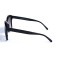 Женские сонцезащитные очки 12742 чёрные с чёрной градиент линзой . Photo 3