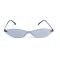 Женские сонцезащитные очки 12744 чёрные с ртутной линзой . Photo 2
