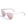 Жіночі сонцезахисні окуляри 12749 рожеві з рожевою лінзою 