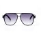 Женские сонцезащитные очки 10765 чёрные с фиолетовой линзой . Photo 2