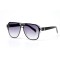 Женские сонцезащитные очки 10765 чёрные с фиолетовой линзой . Photo 1