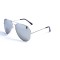 Женские сонцезащитные очки 12758 серебряные с ртутной линзой . Photo 1