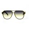 Женские сонцезащитные очки 10766 чёрные с жёлтой линзой . Photo 2