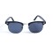 Женские сонцезащитные очки 12767 чёрные с чёрной линзой . Photo 2