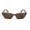 Женские сонцезащитные очки 12779 коричневые с коричневой линзой . Photo 2