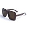 Женские сонцезащитные очки 12785 коричневые с коричневой линзой . Photo 1