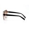 Женские сонцезащитные очки 10769 чёрные с коричневой линзой . Photo 3