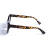 Жіночі сонцезахисні окуляри 12803 леопардові з коричневою лінзою 