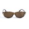 Женские сонцезащитные очки 12810 леопардовые с коричневой линзой . Photo 2