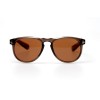 Женские сонцезащитные очки 10770 коричневые с коричневой линзой 