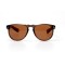 Женские сонцезащитные очки 10770 коричневые с коричневой линзой . Photo 2