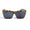 Женские сонцезащитные очки 12816 леопардовые с чёрной линзой . Photo 2