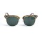 Женские сонцезащитные очки 12822 леопардовые с зелёной линзой . Photo 2