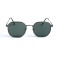 Женские сонцезащитные очки 12829 зелёные с зелёной линзой . Photo 2