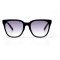 Женские сонцезащитные очки 10773 чёрные с фиолетовой линзой . Photo 2